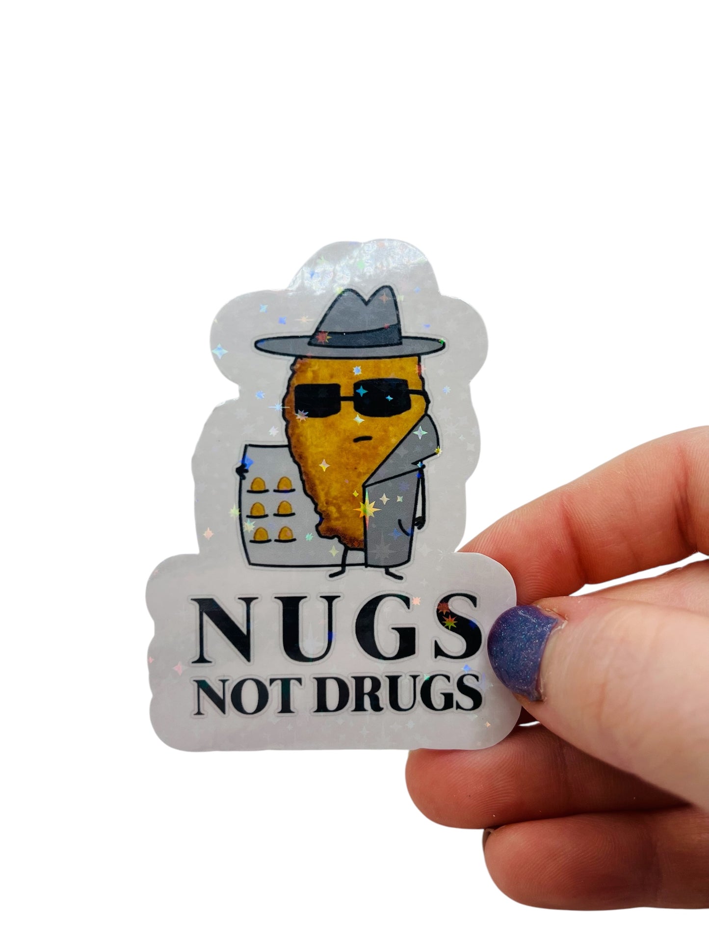 Waterproof Nugs Sticker