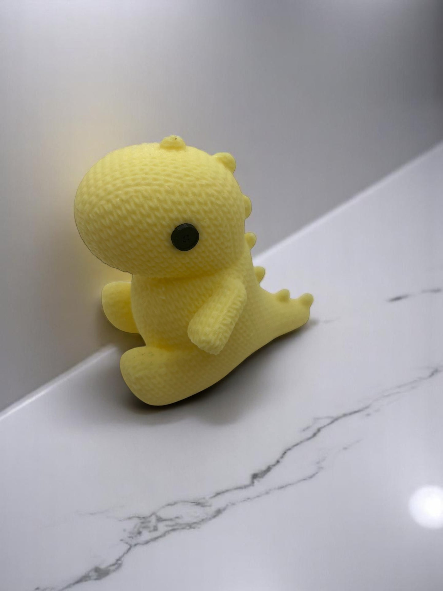 3D Printed Knitted Dino