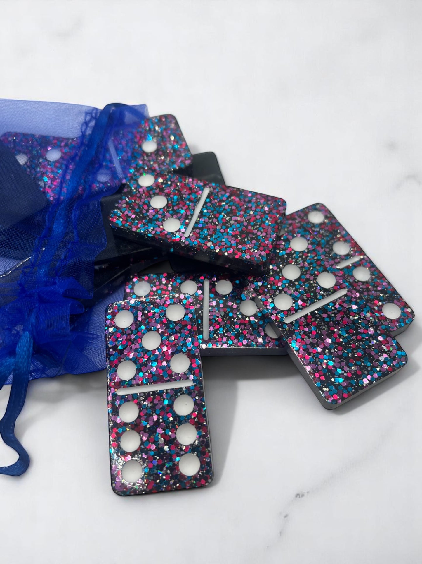 Customizable Handmade Resin Dominos