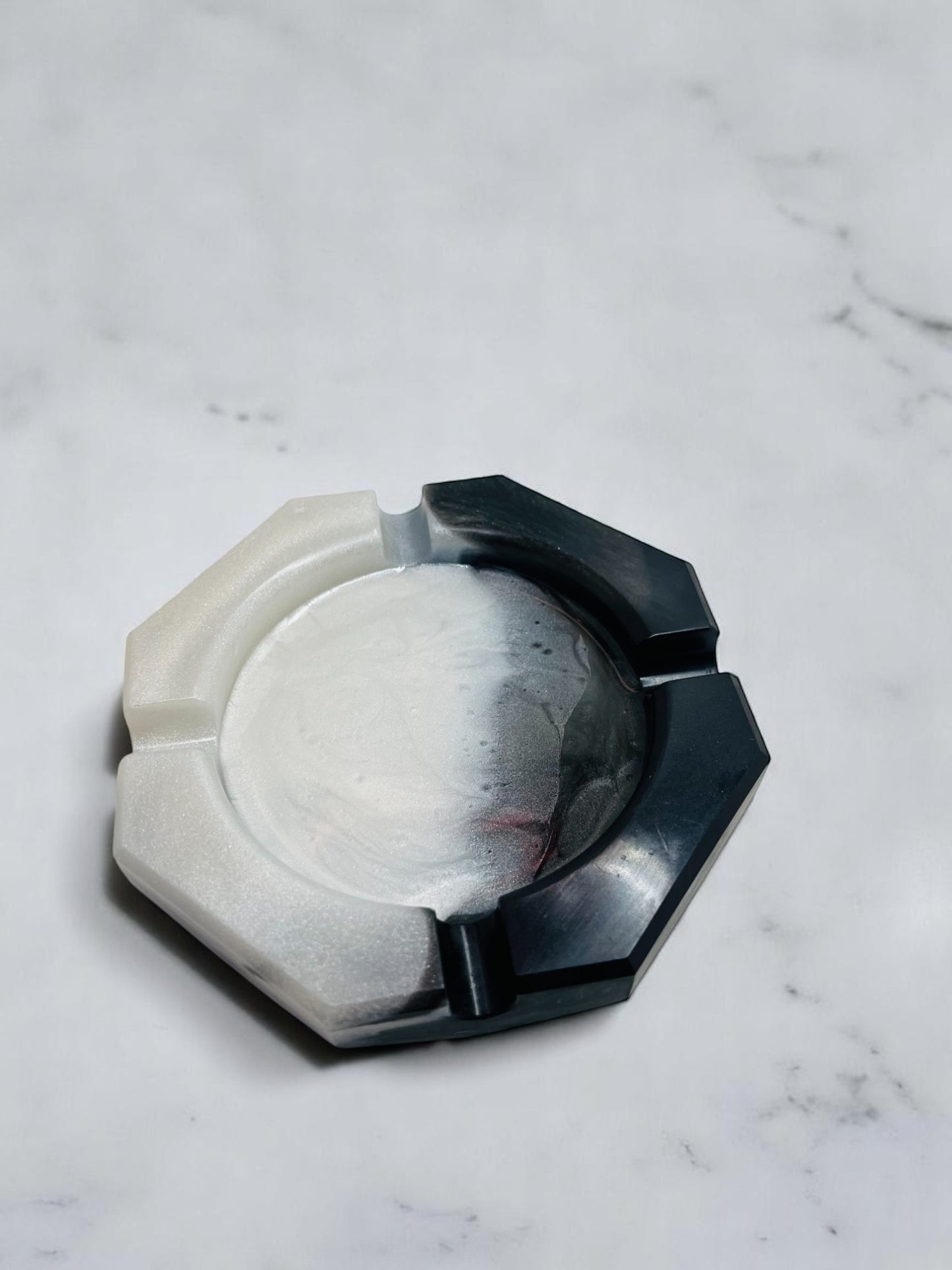 Black and White Ashtray