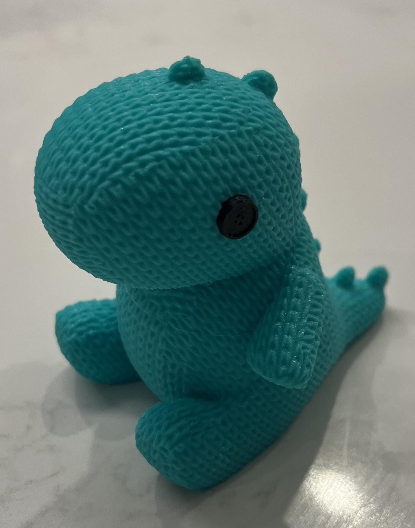 3D Printed Knitted Dino