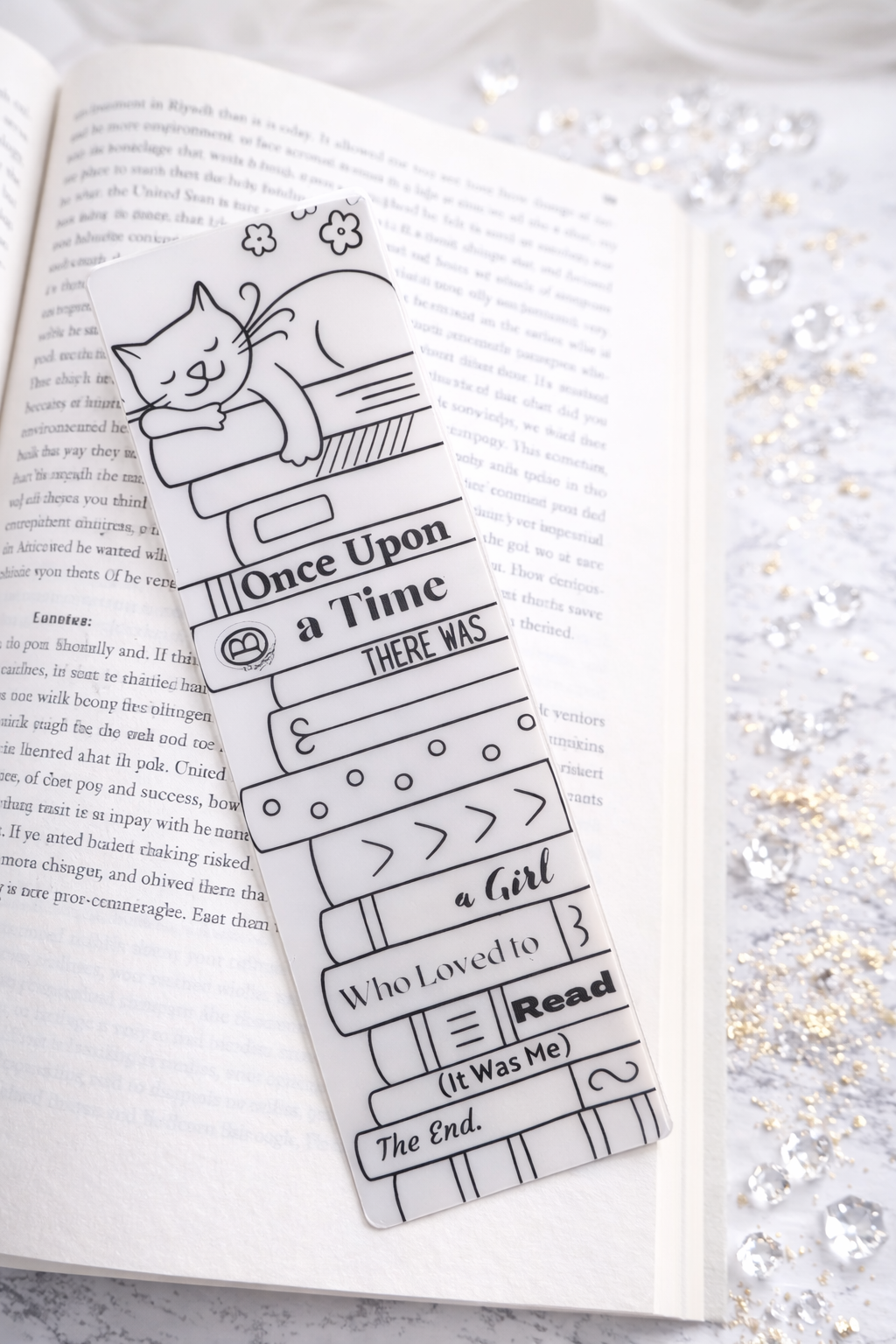 Cat Lover Bookmark – Bookish Gift for Readers
