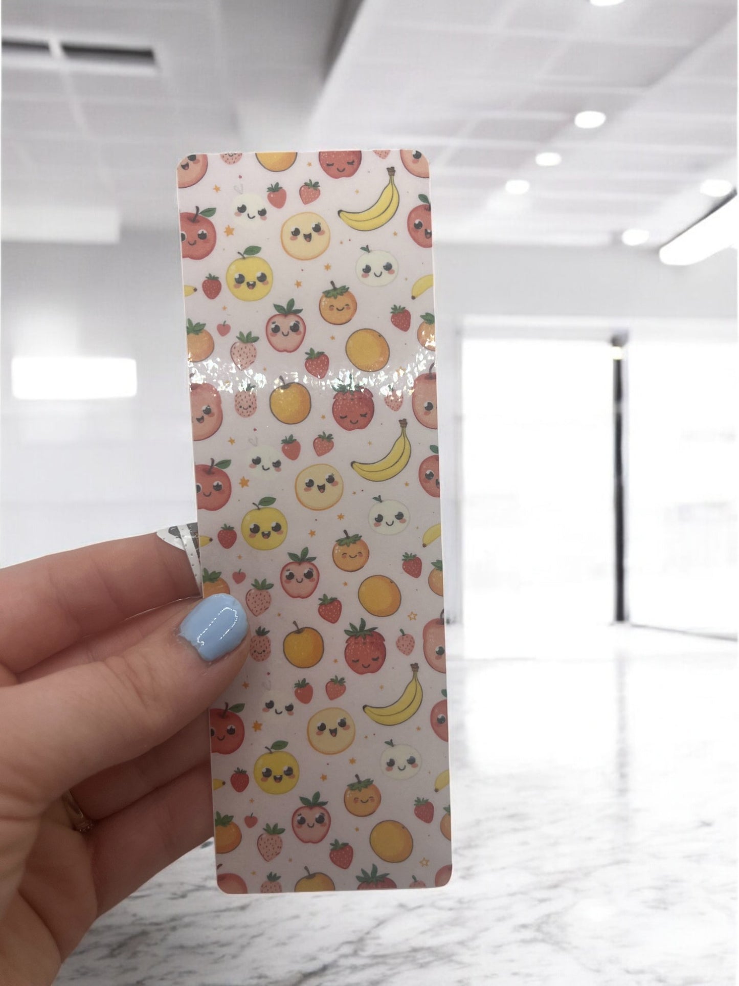 Mixed Fruit Laminated Bookmark