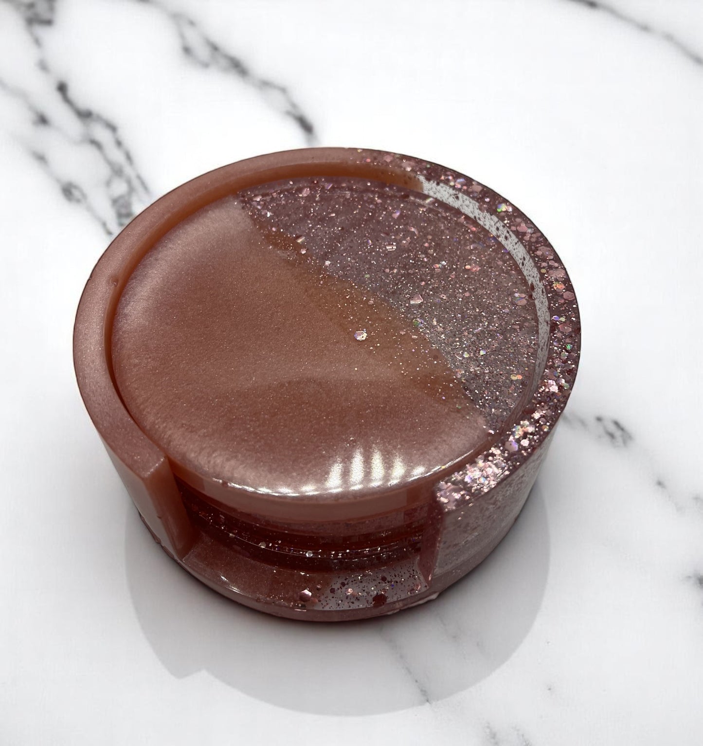 Custom Set of 4 Resin Coasters