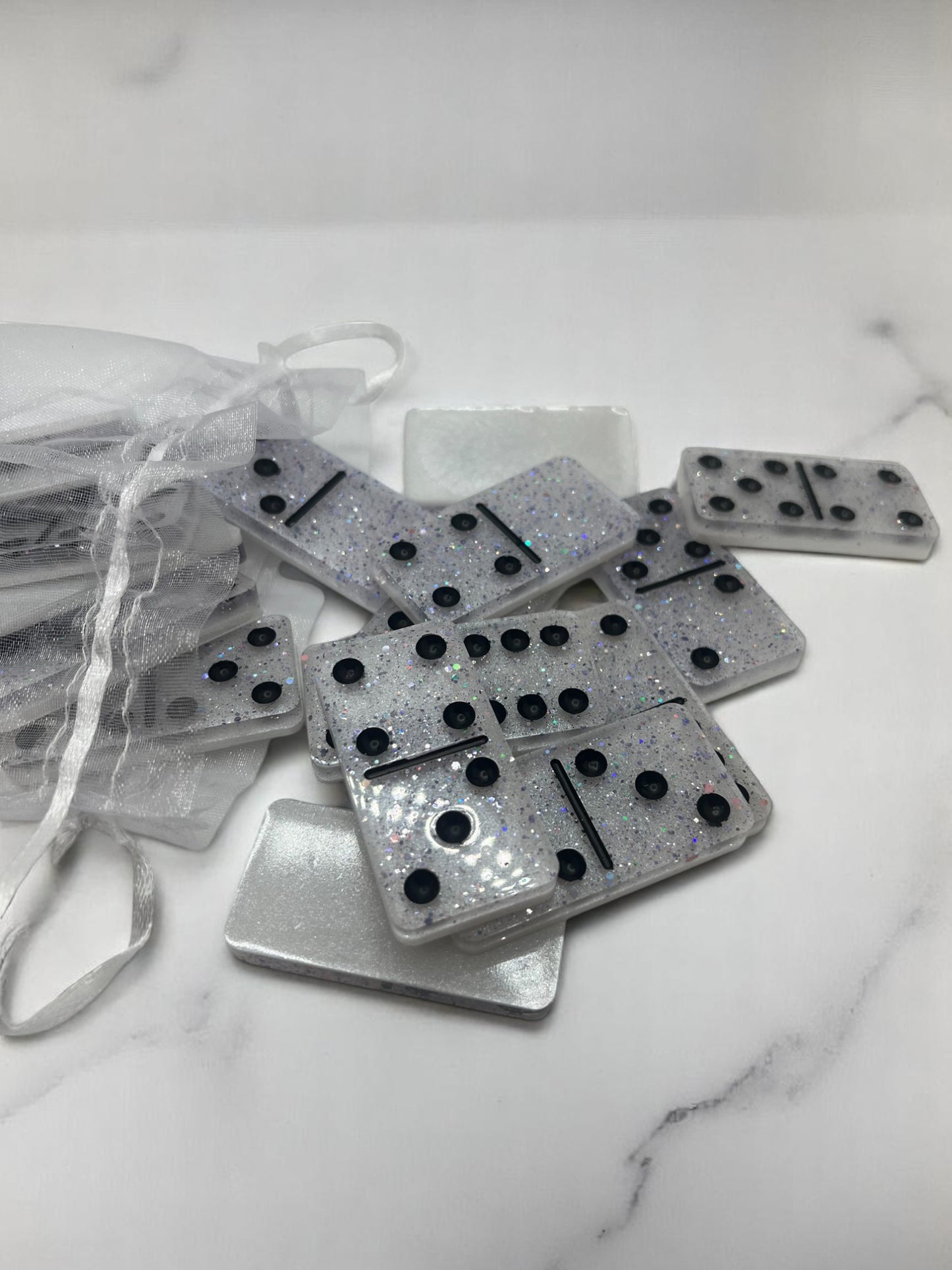 Customizable Handmade Resin Dominos